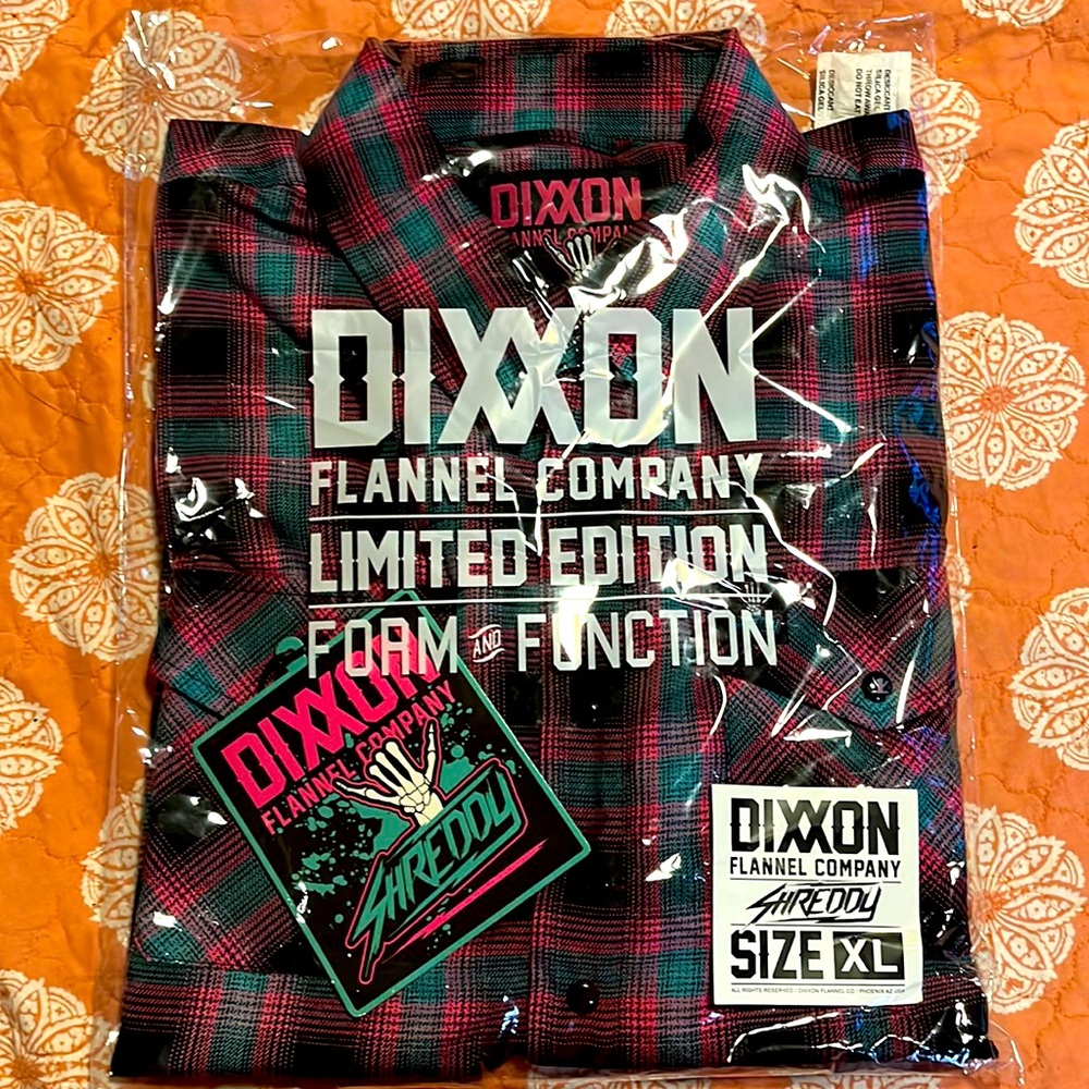 Mens XL Dixxon Shreddy flannel